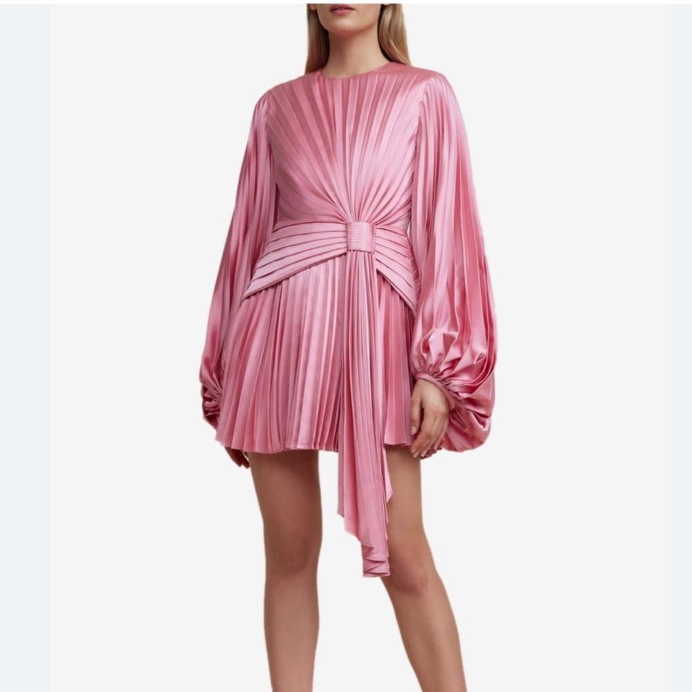 Acler Ashcroft Pleated Mini dress Size 2